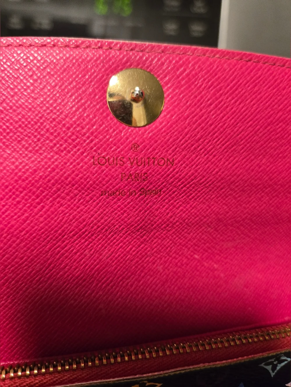 LOUIS VUITTON MULTICOLOR PORTEFEUILLE SARAH LONG WALLET - Picture 7 of 15